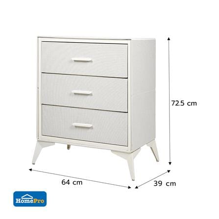ชั้นลิ้นชักผ้า 3 ชั้น STACKO LUXE 64x39x72.5 ซม. สีเบจ_10