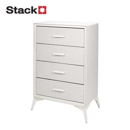 ชั้นลิ้นชักผ้า 4 ชั้น STACKO LUXE 64x39x90.5 ซม. สีเบจ_1