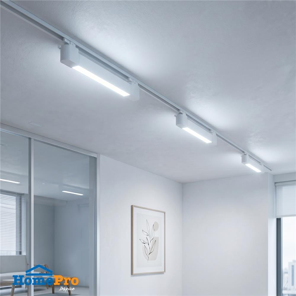 แทรคไลท์ติดราง LED CARINI JK 20 วัตต์ DAYLIGHT/COOL WHITE/WARM WHITE สีขาว