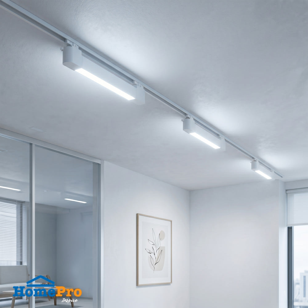 แทรคไลท์ติดราง LED CARINI JK 20 วัตต์ DAYLIGHT/COOL WHITE/WARM WHITE สีขาว