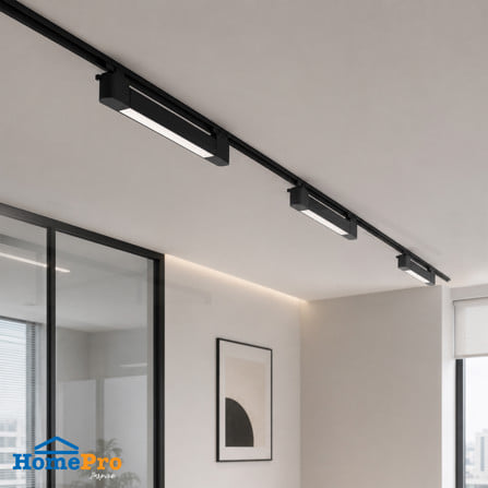 แทรคไลท์ติดราง LED CARINI JK 20 วัตต์ DAYLIGHT/COOL WHITE/WARM WHITE สีดำ_3