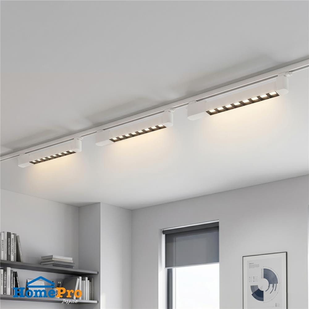 แทรคไลท์ติดราง LED CARINI KAI 20 วัตต์ DAYLIGHT/COOL WHITE/WARM WHITE สีขาว
