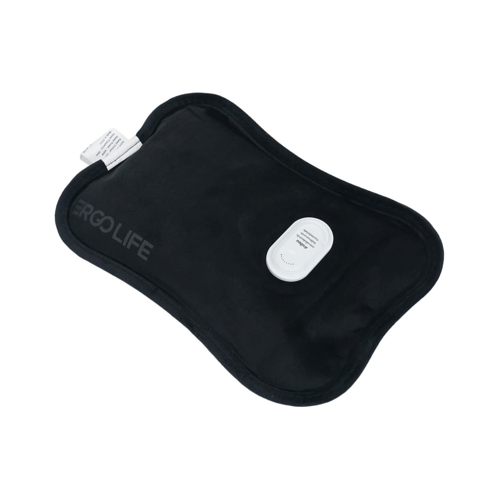 กระเป๋าน้ำร้อนไฟฟ้า SNAZZ ERGOLIFE 7x10.5 นิ้ว สีดำ