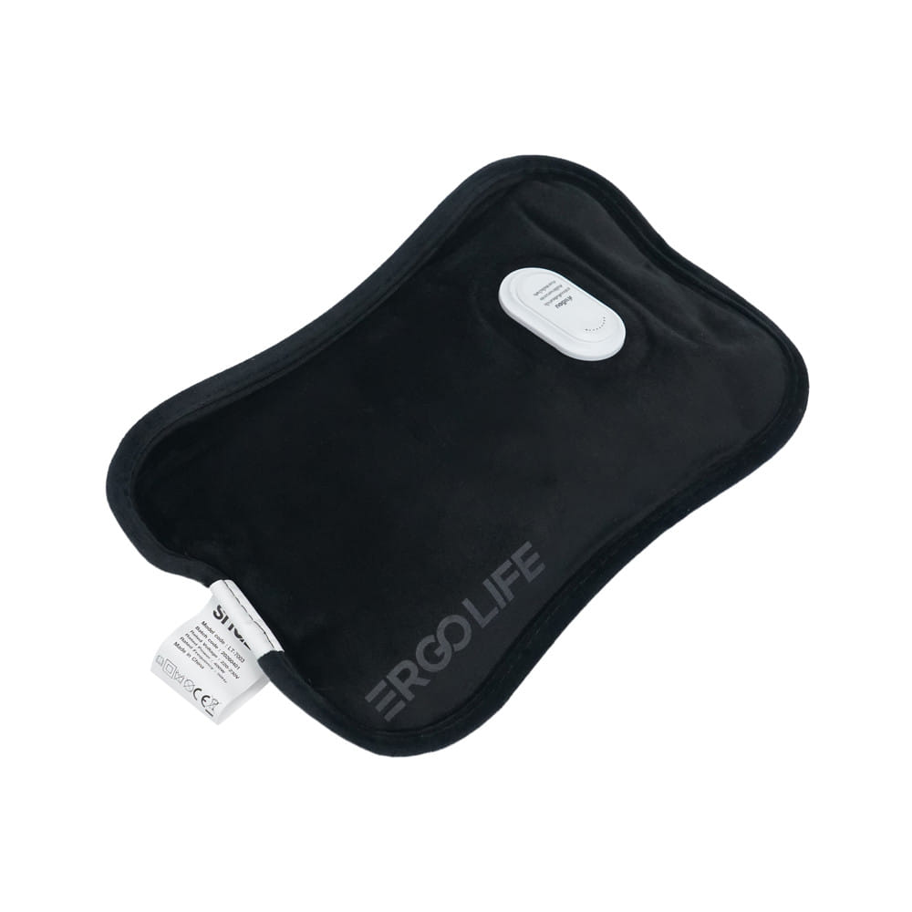 กระเป๋าน้ำร้อนไฟฟ้า SNAZZ ERGOLIFE 7x10.5 นิ้ว สีดำ