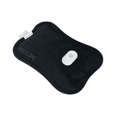 กระเป๋าน้ำร้อนไฟฟ้า SNAZZ ERGOLIFE 7x10.5 นิ้ว สีดำ_0