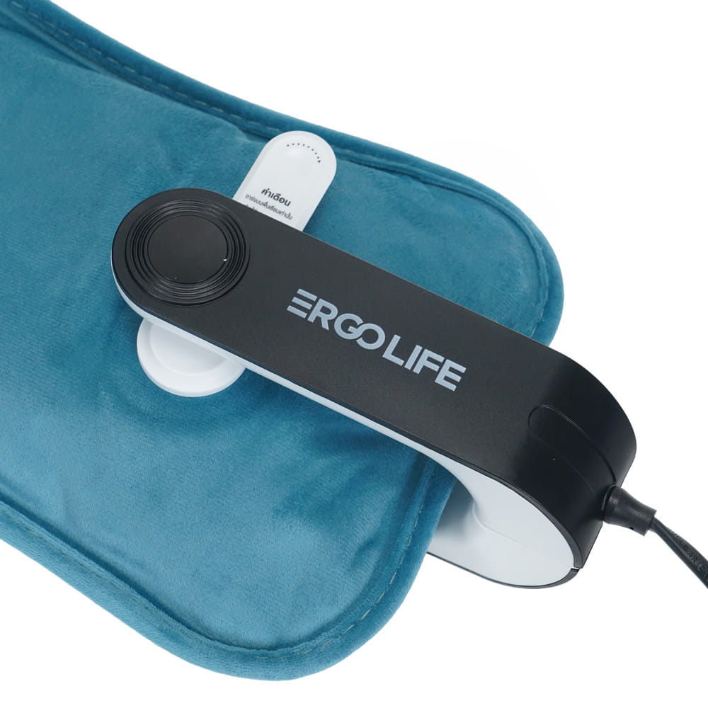 กระเป๋าน้ำร้อนไฟฟ้า SNAZZ ERGOLIFE 7x10.5 นิ้ว สีเขียว