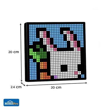 ไฟตกแต่ง LED HOMEPRO DISPLAY 32x32 PIXEL 10 วัตต์ RGB_7