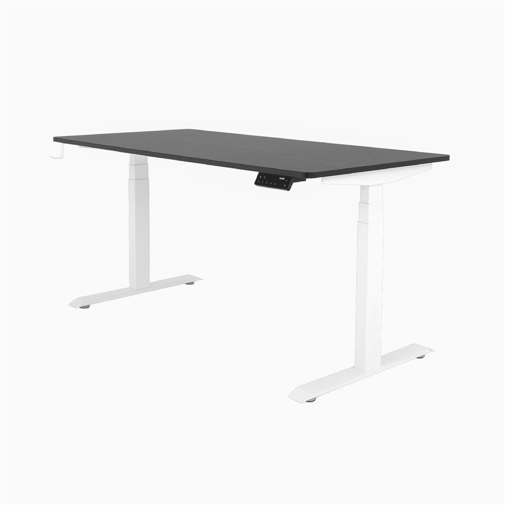 โต๊ะปรับระดับไฟฟ้า BEWELL TBS08-TOP08 160 ซม. สีดำ/ขาว