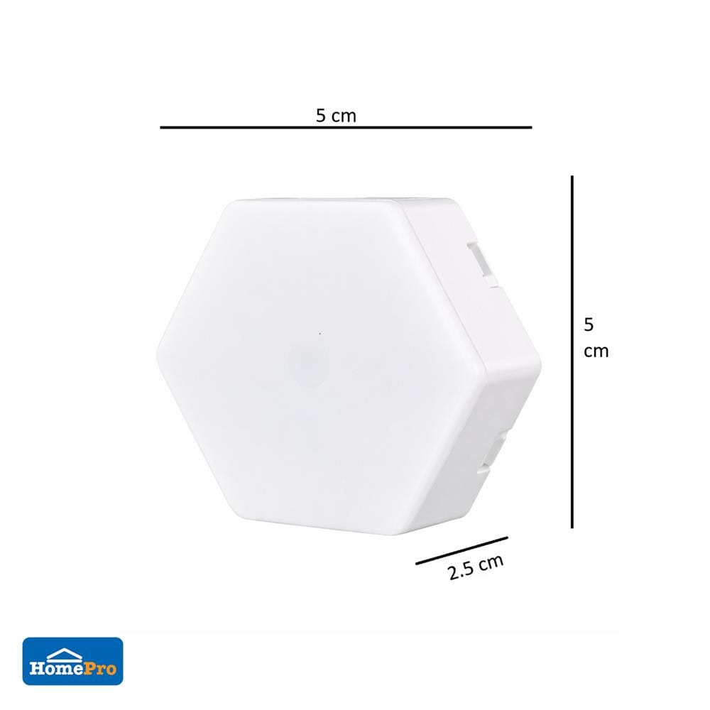 ไฟตกแต่งผนัง LED แผงหกเหลี่ยม HOMEPRO 5 วัตต์ RGB
