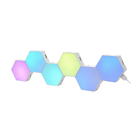 ไฟตกแต่งผนัง LED แผงหกเหลี่ยม HOMEPRO 5 วัตต์ RGB_1