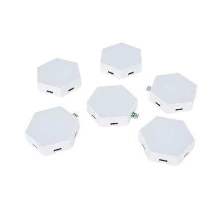 ไฟตกแต่งผนัง LED แผงหกเหลี่ยม HOMEPRO 5 วัตต์ RGB_2