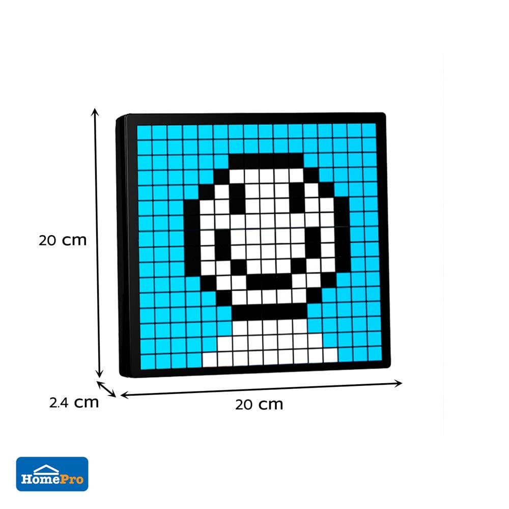 ไฟตกแต่ง LED HOMEPRO DISPLAY 16x16 PIXEL 10 วัตต์ RGB