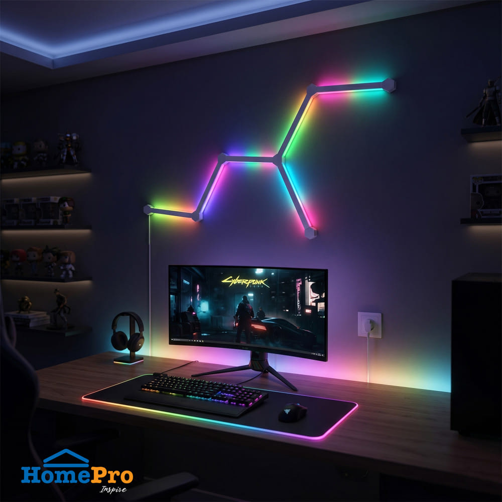 ไฟตกแต่งผนัง LED แบบแท่ง HOMEPRO 5 วัตต์ RGB