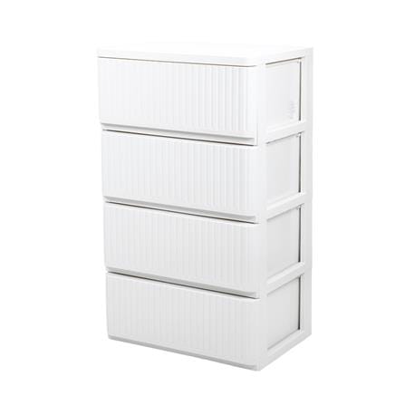 ตู้ลิ้นชัก 4 ชั้น STACKO FLOW 53.5x40x92.5 ซม. สีขาว_2