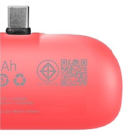 แบตเตอรี่สำรอง AMAZE ONE AMCB002 BOY 5000MAH สีชมพูเข้ม_5
