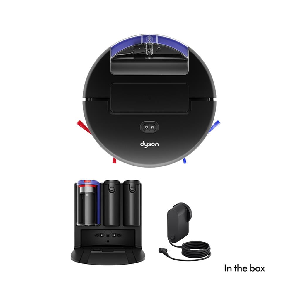 หุ่นยนต์ดูดฝุ่นและถูพื้น DYSON RB05 SPOT+SCRUB AI สีดำ/น้ำเงิน