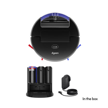 หุ่นยนต์ดูดฝุ่นและถูพื้น DYSON RB05 SPOT+SCRUB AI สีดำ_3