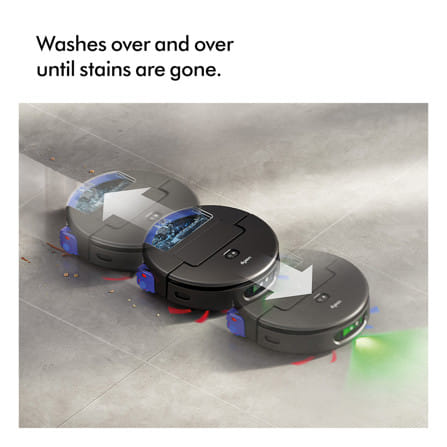 หุ่นยนต์ดูดฝุ่นและถูพื้น DYSON RB05 SPOT+SCRUB AI สีดำ_8