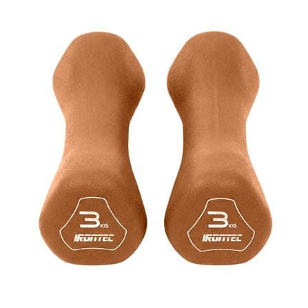 ดัมเบลหุ้มยาง IRONTEC CHOCOLATE 3 กก. (ชุด 2 ชิ้น)_2