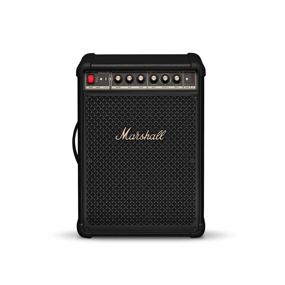 ลำโพงบลูทูธ MARSHALL BROMLEY 450 BLACK AND BRASS