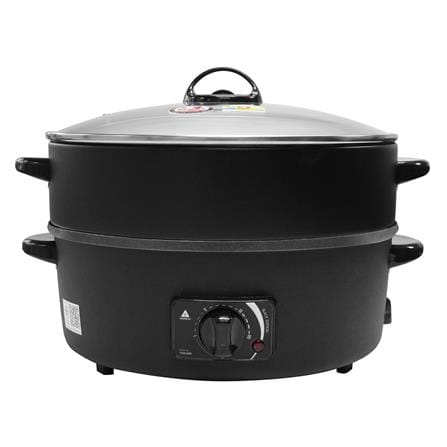 กระทะไฟฟ้า HANABISHI HTP-360S BLACK 2.5 ลิตร สีดำ_0