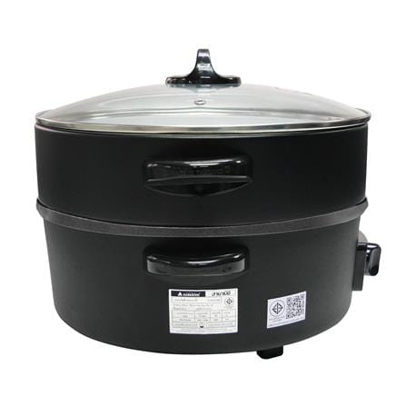 กระทะไฟฟ้า HANABISHI HTP-360S BLACK 2.5 ลิตร สีดำ_2