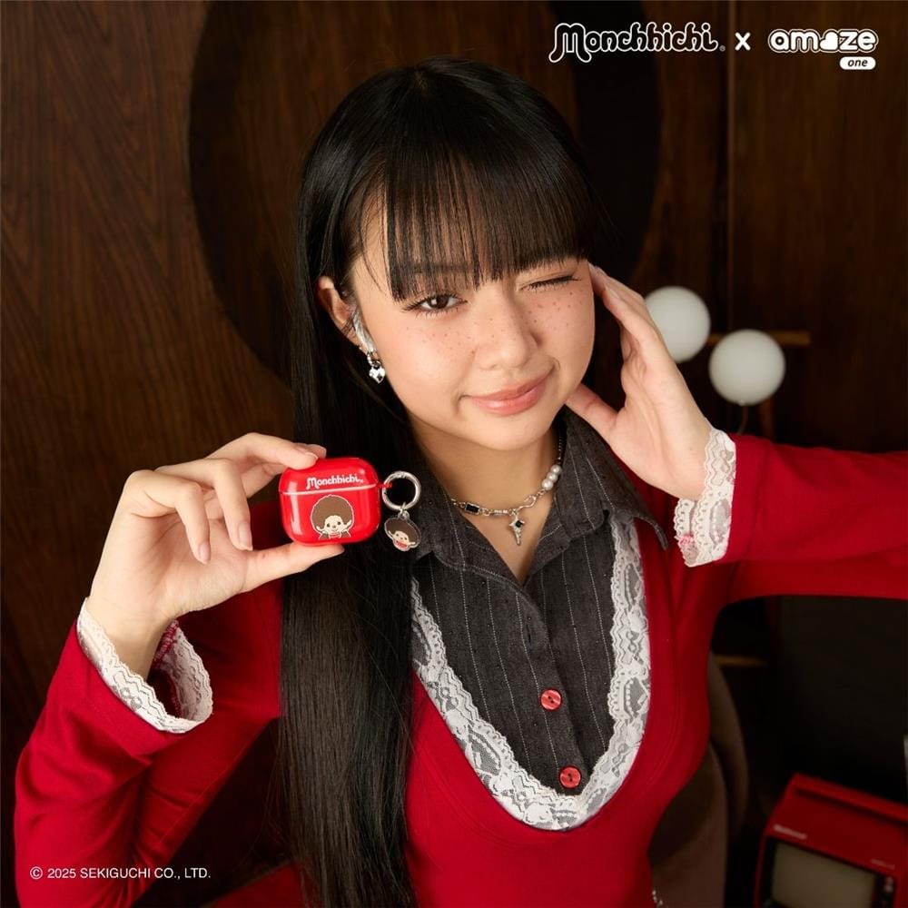 หูฟังไร้สาย AMAZE ONE AMCE001 สีแดง