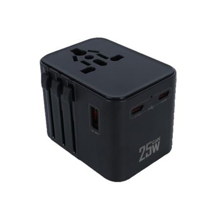 หัวชาร์จอะแดปเตอร์ RIZZ RPU-901H 25W สีดำ_0