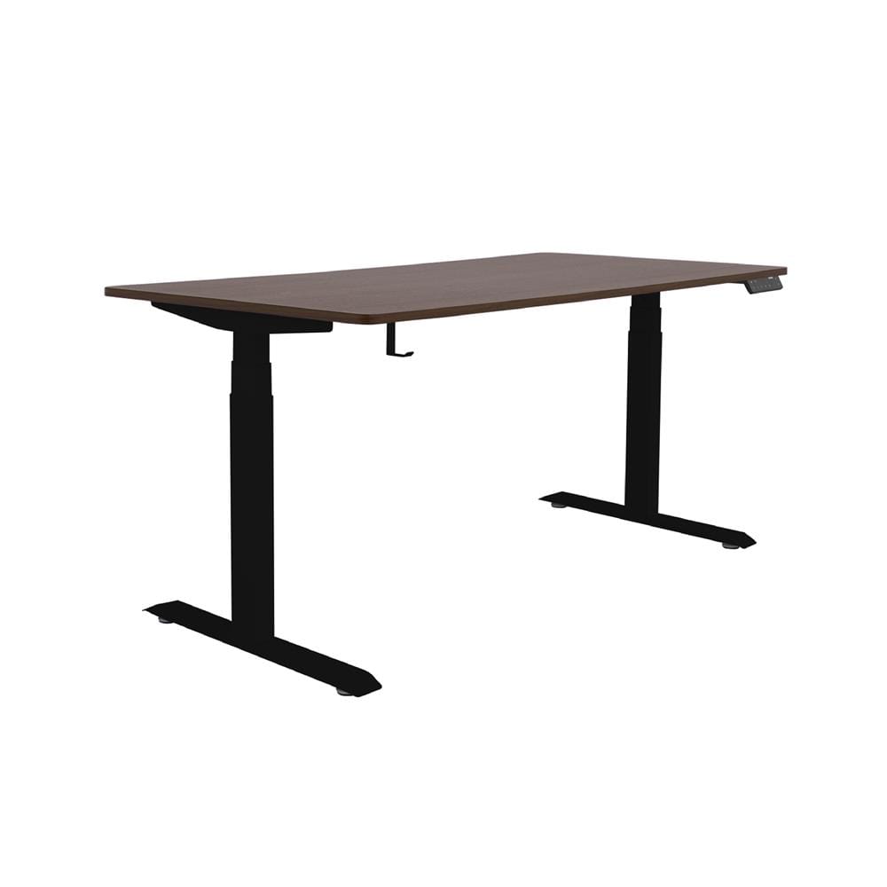 โต๊ะปรับระดับไฟฟ้า BEWELL TBS08-TOP08 180 ซม. สีวอลนัท/ดำ