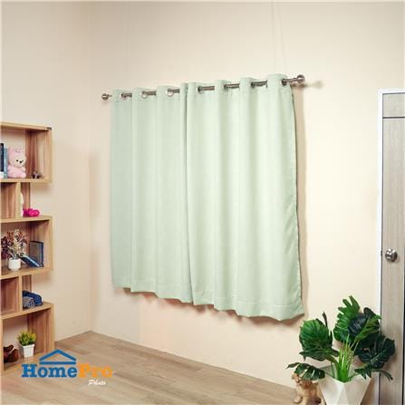 ผ้าม่าน EYELET HOME LIVING STYLE AVA UV 140x160 ซม. สีเขียว_4