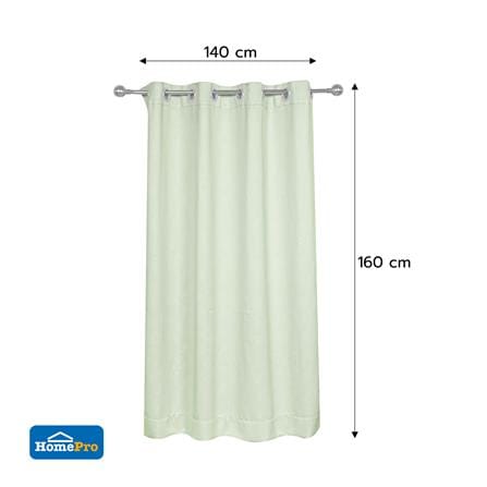 ผ้าม่าน EYELET HOME LIVING STYLE AVA UV 140x160 ซม. สีเขียว_6