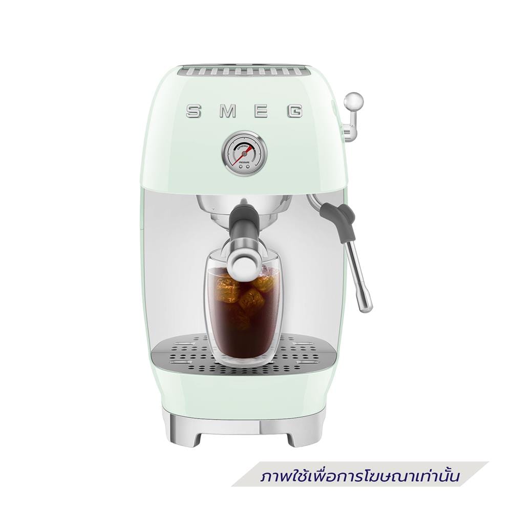 เครื่องชงกาแฟเอสเพรสโซ SMEG ECF03PGEU สีเขียว