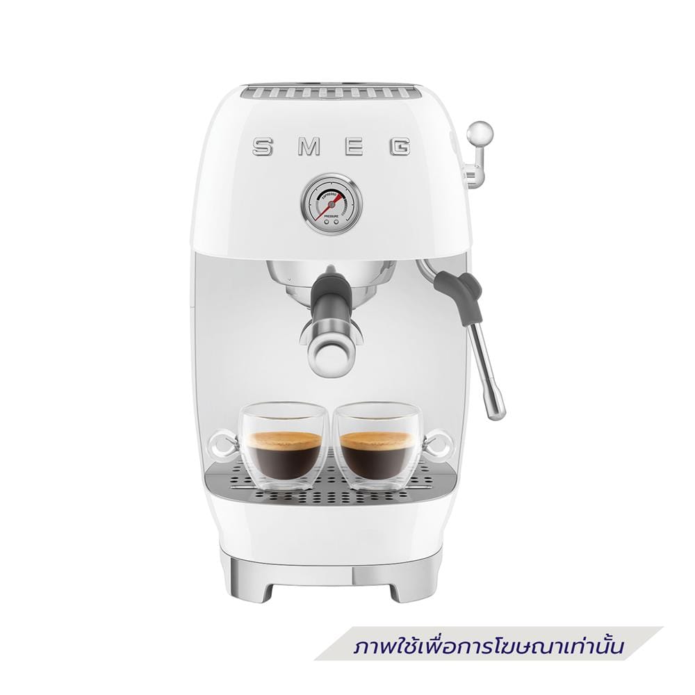 เครื่องชงกาแฟเอสเพรสโซ SMEG ECF03WHEU สีขาว