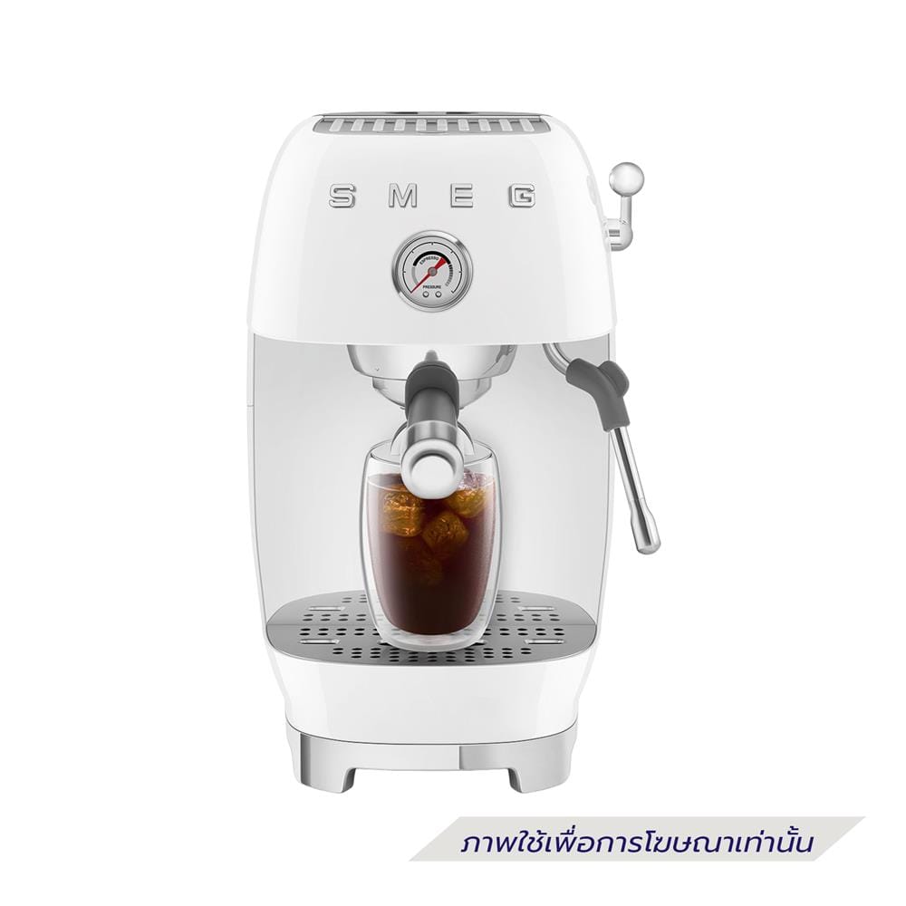 เครื่องชงกาแฟเอสเพรสโซ SMEG ECF03WHEU สีขาว