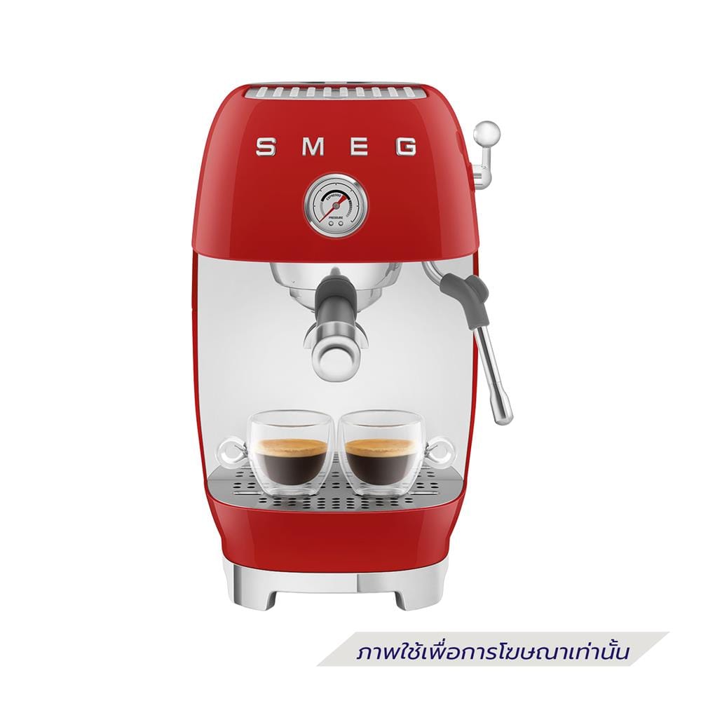 เครื่องชงกาแฟเอสเพรสโซ SMEG ECF03RDEU สีแดง