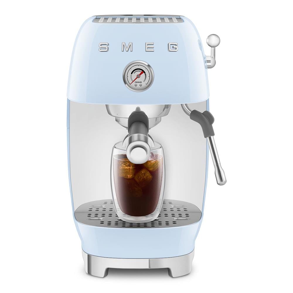 เครื่องชงกาแฟเอสเพรสโซ SMEG ECF03PBEU สีฟ้า
