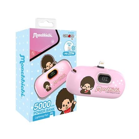แบตเตอรี่สำรอง AMAZE ONE AMCB001 BOY 5000MAH สีชมพู_3