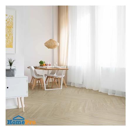 พื้น SPC ลายก้างปลา SMARTMATT PRO 6 มม. 2.05 ตร.ม. สี ELEGANT MAPLE (แพ็ก 26 ชิ้น)_3