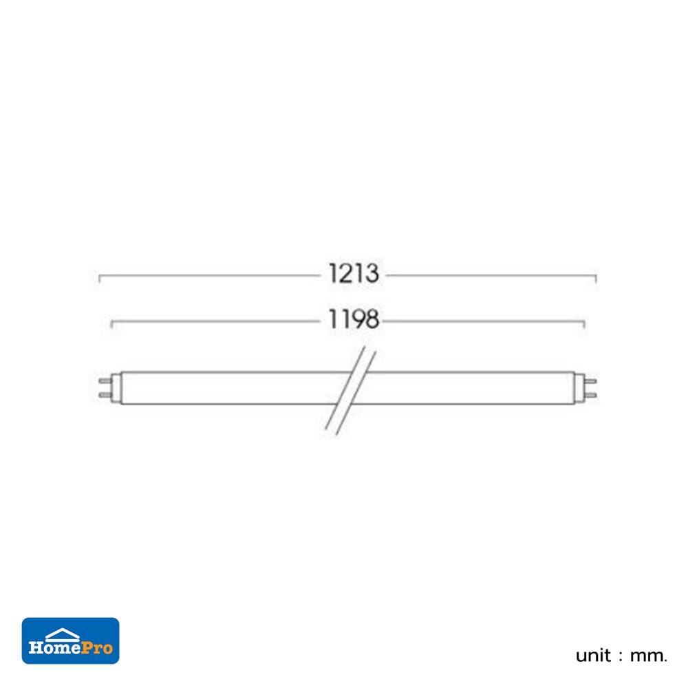 หลอด LED CARINI T8 ECOLIFE DE 18 วัตต์ DAYLIGHT G13