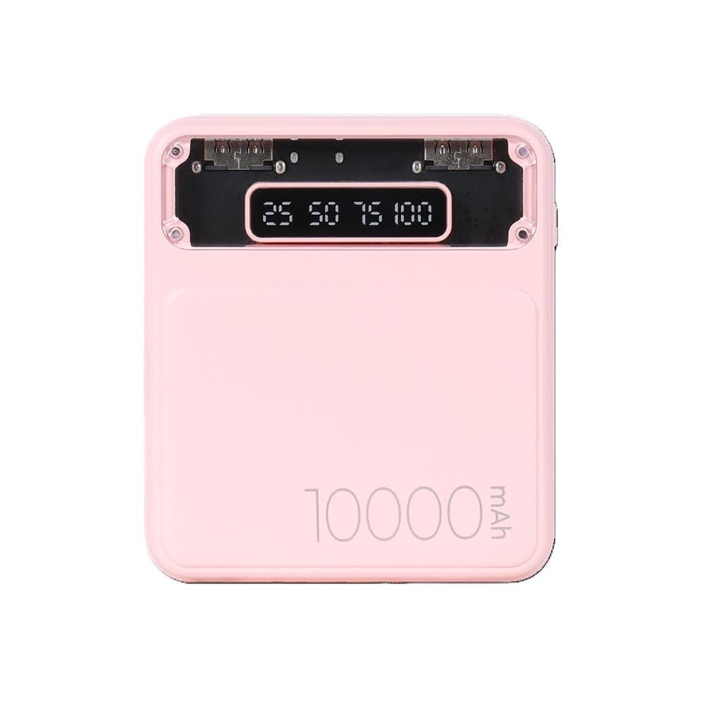 แบตสำรอง RIZZ RPB-122H 10000mAh สีชมพู