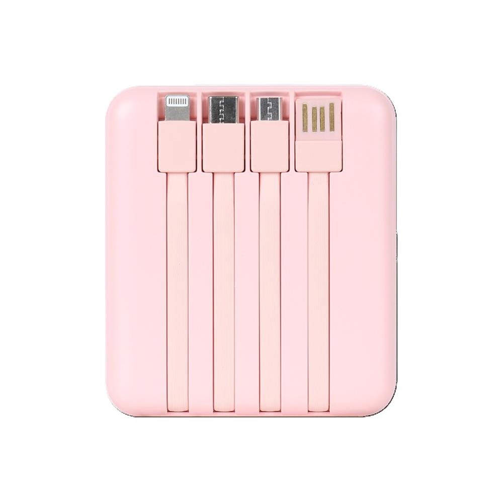 แบตสำรอง RIZZ RPB-122H 10000mAh สีชมพู