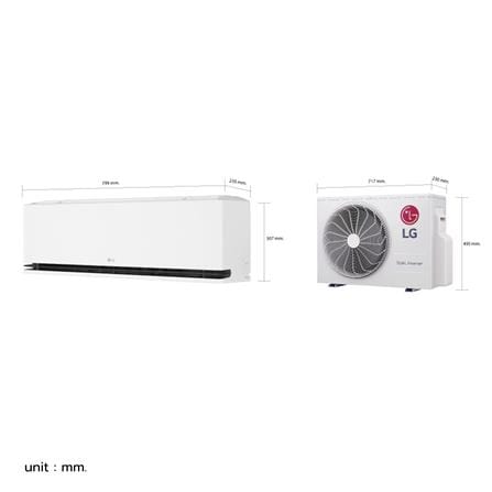 แอร์ผนัง LG SEQ11BN.S01 9212 บีทียู อินเวอร์เตอร์_5
