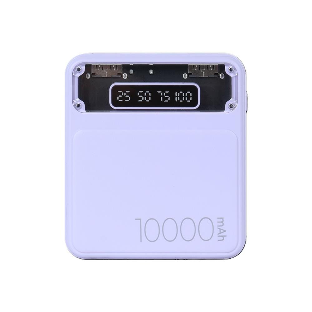 แบตสำรอง RIZZ RPB-122H 10000mAh สีม่วง