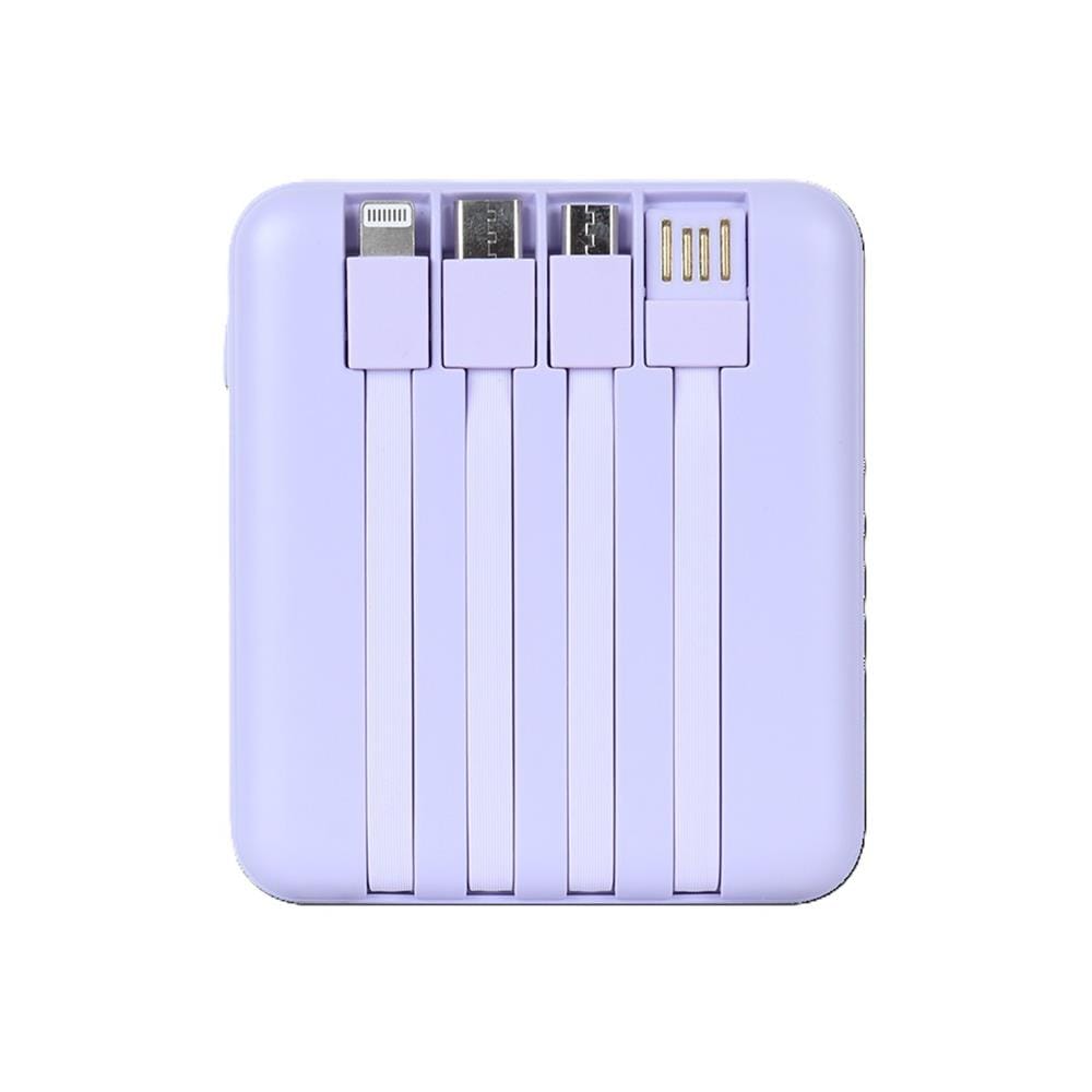 แบตสำรอง RIZZ RPB-122H 10000mAh สีม่วง