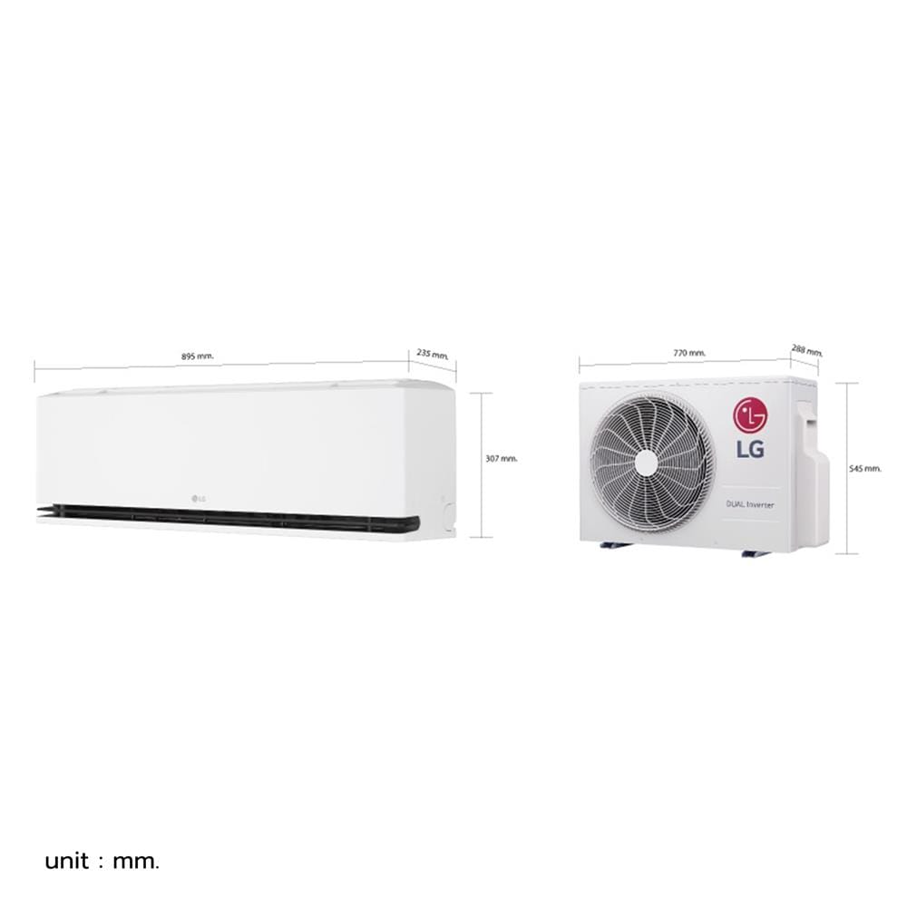 แอร์ผนัง LG SEQ18BN.S11 18084 บีทียู อินเวอร์เตอร์
