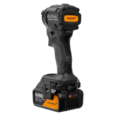 ไขควงกระแทกไร้สาย (พร้อมแบตเตอรี่และแท่นชาร์จ) DEWALT MCLAREN DCF86MP1T-QW 18 โวลต์_4