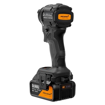 ไขควงกระแทกไร้สาย (พร้อมแบตเตอรี่และแท่นชาร์จ) DEWALT MCLAREN DCF86MP1T-QW 18 โวลต์_4