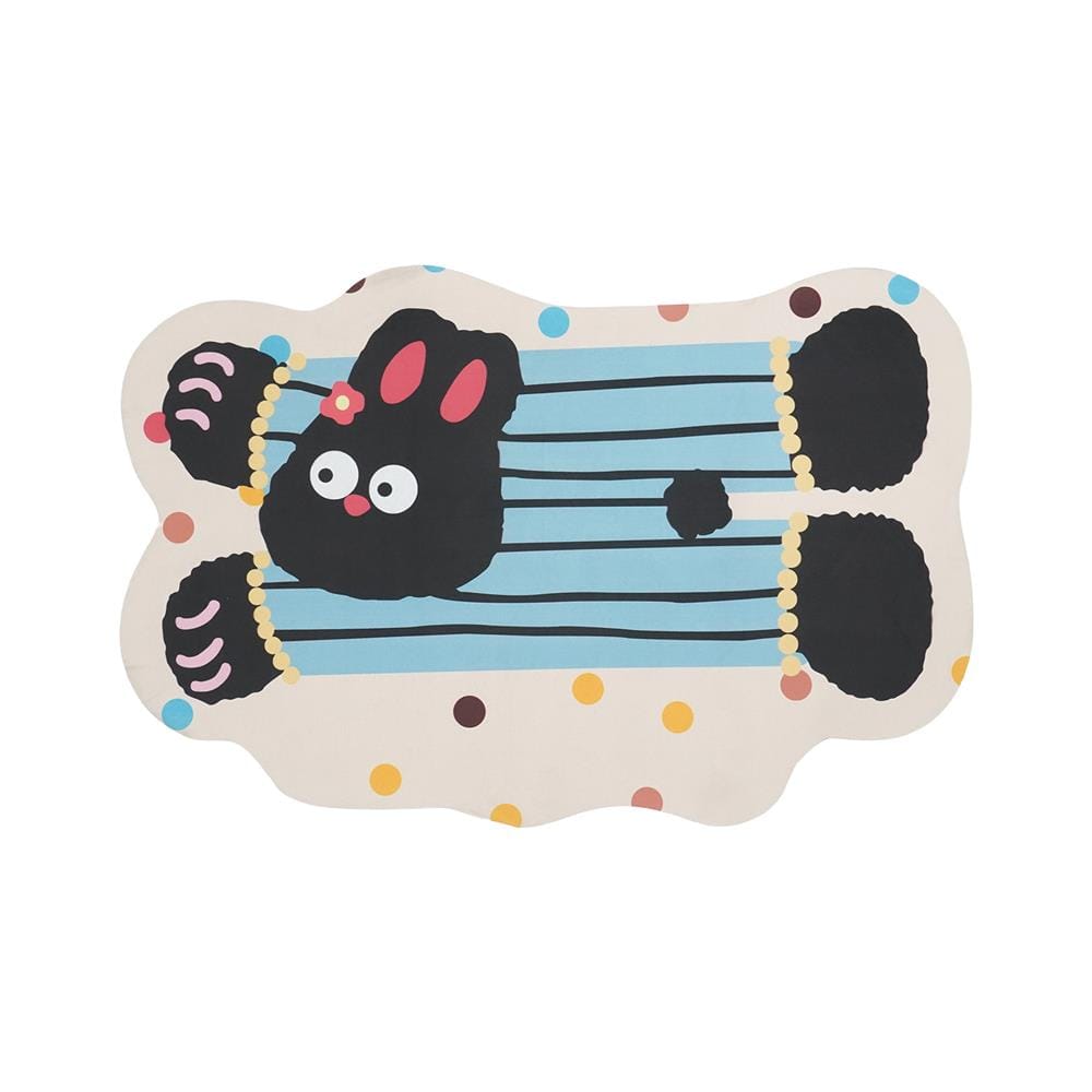 พรมพียู SNAZZ RABBIT 40x60 ซม. สีฟ้า