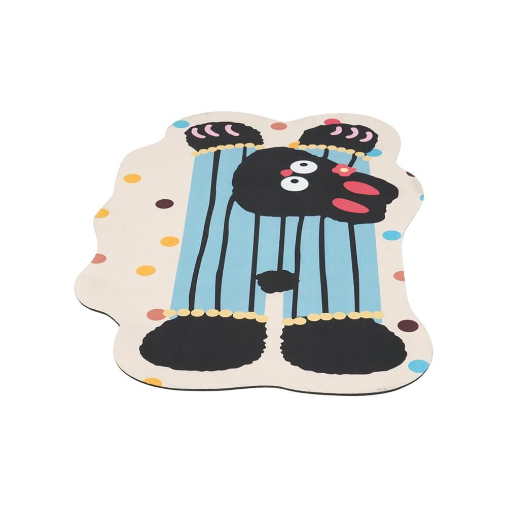พรมพียู SNAZZ RABBIT 40x60 ซม. สีฟ้า