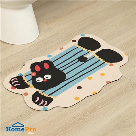 พรมพียู SNAZZ RABBIT 40x60 ซม. สีฟ้า_4